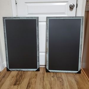 Chalk bulletin boards
